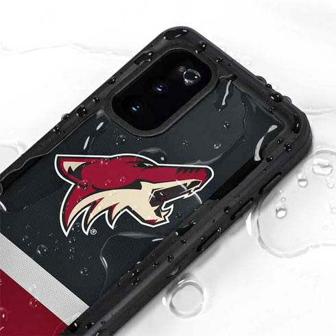 NHL Arizona Coyotes Jersey Galaxy S20 Waterproof Case