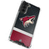 NHL Arizona Coyotes Jersey Galaxy S21 FE Clear Case