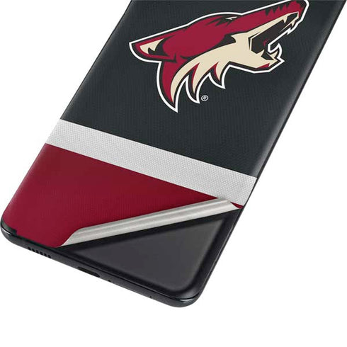 NHL Arizona Coyotes Jersey Galaxy S21 Plus 5G Skin
