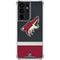 NHL Arizona Coyotes Jersey Galaxy S21 Ultra 5G Clear Case