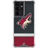 NHL Arizona Coyotes Jersey Galaxy S21 Ultra 5G Clear Case