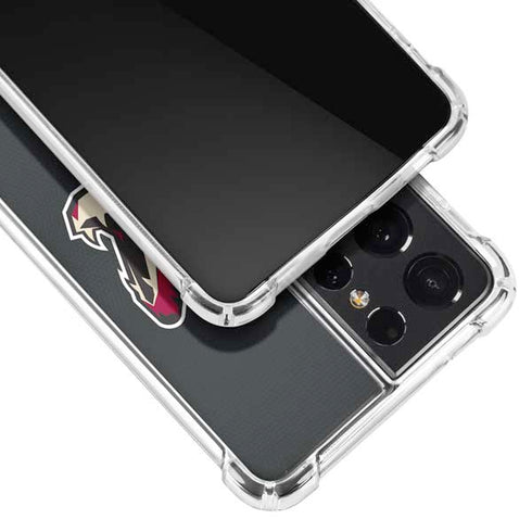 NHL Arizona Coyotes Jersey Galaxy S21 Ultra 5G Clear Case