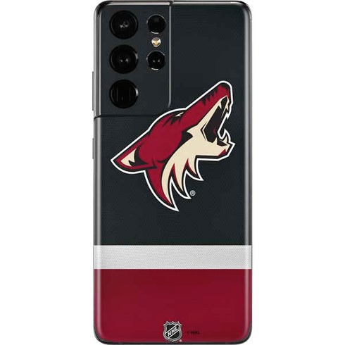 NHL Arizona Coyotes Jersey Galaxy S21 Ultra 5G Skin