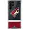 NHL Arizona Coyotes Jersey Galaxy S22 Ultra Clear Case