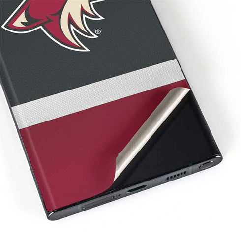 NHL Arizona Coyotes Jersey Galaxy S22 Ultra Skin