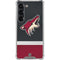 NHL Arizona Coyotes Jersey Galaxy S23 Clear Case