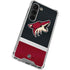 NHL Arizona Coyotes Jersey Galaxy S23 Clear Case