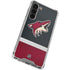 NHL Arizona Coyotes Jersey Galaxy S23 Plus Clear Case