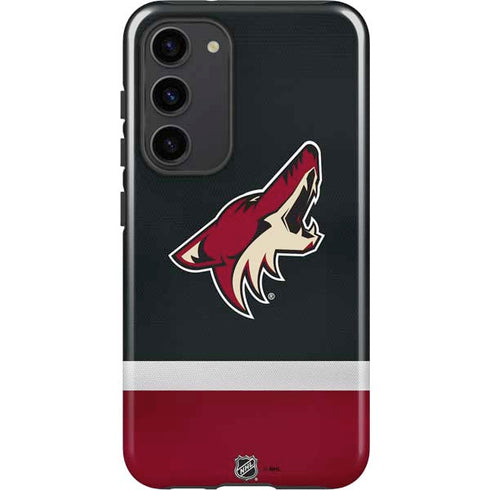 NHL Arizona Coyotes Jersey Galaxy S23 Plus Pro Case