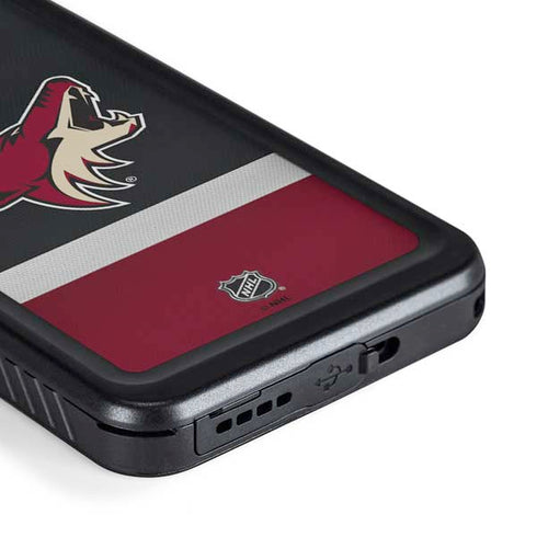 NHL Arizona Coyotes Jersey Galaxy S23 Plus Waterproof Case