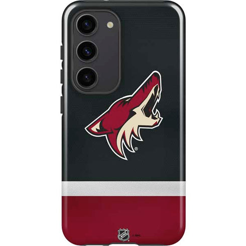 NHL Arizona Coyotes Jersey Galaxy S23 Pro Case