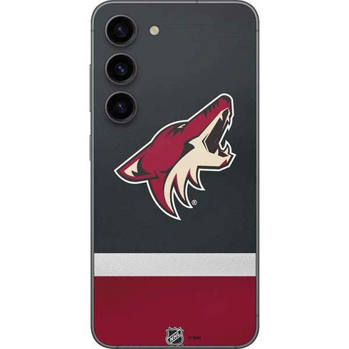 NHL Arizona Coyotes Jersey Galaxy S23 Skin