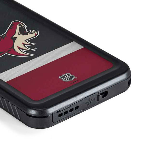 NHL Arizona Coyotes Jersey Galaxy S23 Waterproof Case