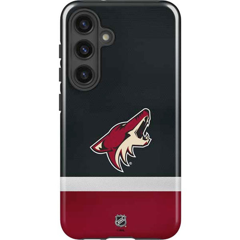 NHL Arizona Coyotes Jersey Galaxy S24 Impact Case