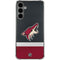 NHL Arizona Coyotes Jersey Galaxy S24 Plus Clear Case