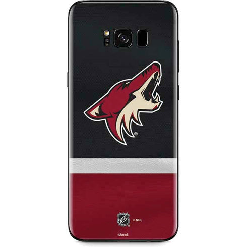 NHL Arizona Coyotes Jersey Galaxy S8 Plus Skin