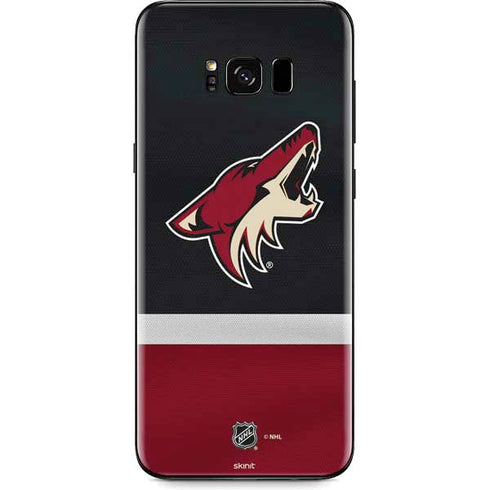 NHL Arizona Coyotes Jersey Galaxy S8 Skin