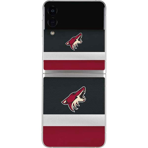 NHL Arizona Coyotes Jersey Galaxy Z Flip3 5G Skin