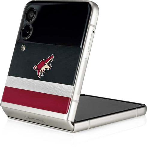 NHL Arizona Coyotes Jersey Galaxy Z Flip3 5G Skin