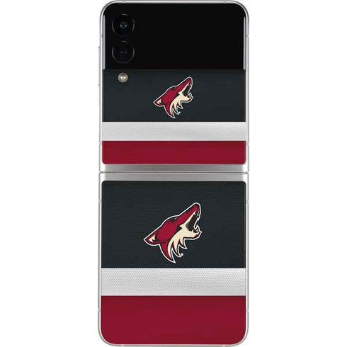 NHL Arizona Coyotes Jersey Galaxy Z Flip4 5G Skin