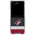 NHL Arizona Coyotes Jersey Galaxy Z Flip5 5G Clear Case