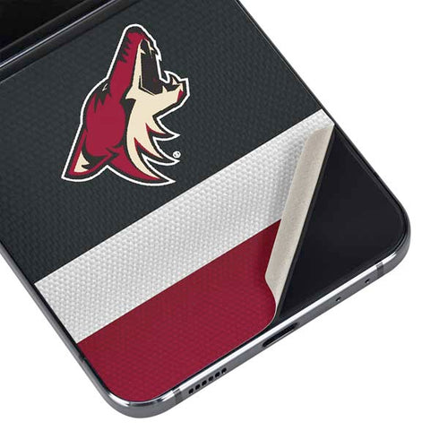 NHL Arizona Coyotes Jersey Galaxy Z Flip5 5G Skin