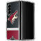 NHL Arizona Coyotes Jersey Galaxy Z Fold4 5G Clear Case