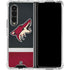 NHL Arizona Coyotes Jersey Galaxy Z Fold4 5G Clear Case