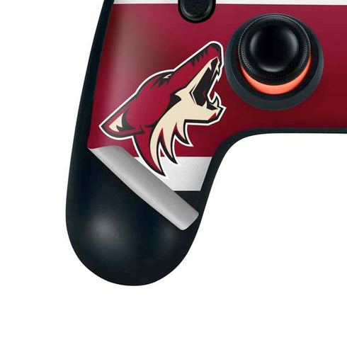 NHL Arizona Coyotes Jersey Google Stadia Controller Skin