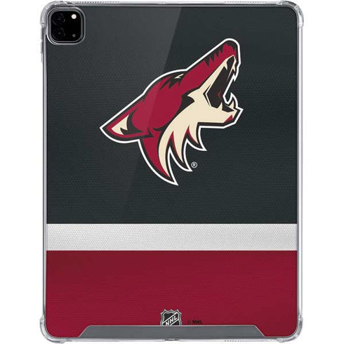 NHL Arizona Coyotes Jersey iPad Pro 12.9in (2020) Clear Case
