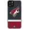 NHL Arizona Coyotes Jersey iPhone 11 Pro Clear Case
