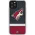 NHL Arizona Coyotes Jersey iPhone 11 Pro Clear Case