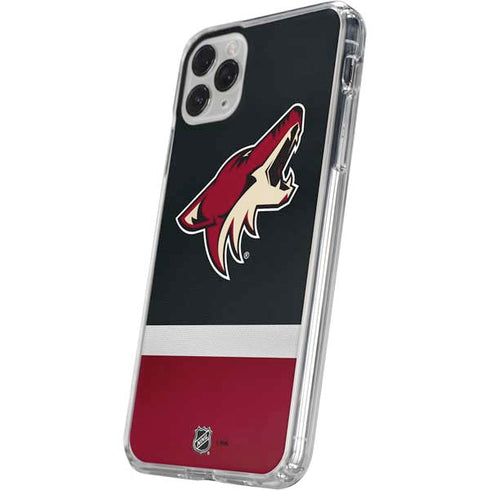 NHL Arizona Coyotes Jersey iPhone 11 Pro Clear Case