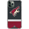 NHL Arizona Coyotes Jersey iPhone 11 Pro Max Clear Case