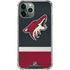 NHL Arizona Coyotes Jersey iPhone 11 Pro Max Clear Case