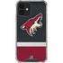 NHL Arizona Coyotes Jersey iPhone 12 Clear Case