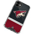 NHL Arizona Coyotes Jersey iPhone 12 Mini Clear Case