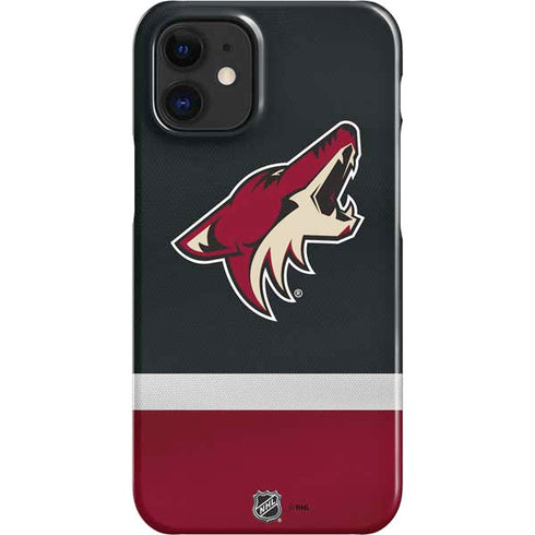 NHL Arizona Coyotes Jersey iPhone 12 Mini Lite Case