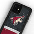 NHL Arizona Coyotes Jersey iPhone 12 Mini Waterproof Case