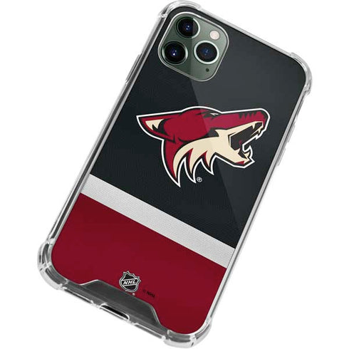 NHL Arizona Coyotes Jersey iPhone 12 Pro Clear Case
