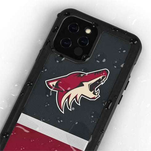 NHL Arizona Coyotes Jersey iPhone 12 Pro Waterproof Case