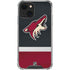 NHL Arizona Coyotes Jersey iPhone 13 Mini Clear Case