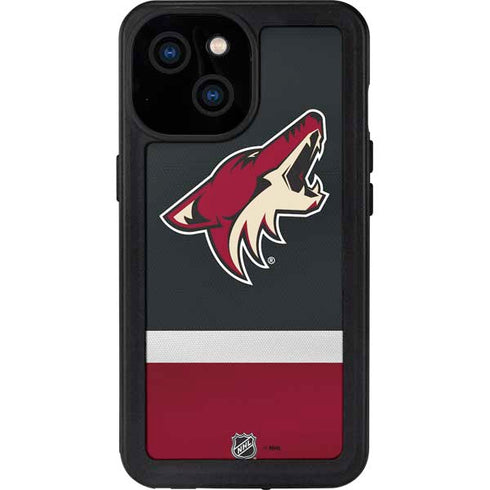 NHL Arizona Coyotes Jersey iPhone 13 Mini Waterproof Case