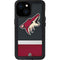 NHL Arizona Coyotes Jersey iPhone 13 Mini Waterproof Case