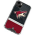 NHL Arizona Coyotes Jersey iPhone 14 Clear Case