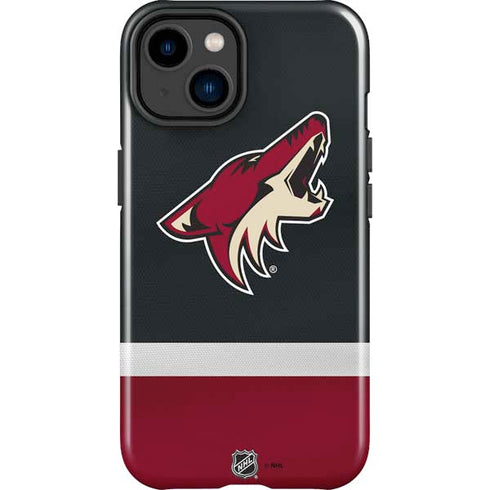 NHL Arizona Coyotes Jersey iPhone 15 Plus Impact Case