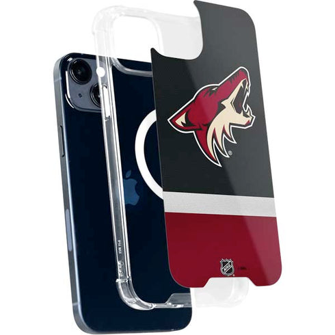 NHL Arizona Coyotes Jersey iPhone 15 Plus MagSafe Case