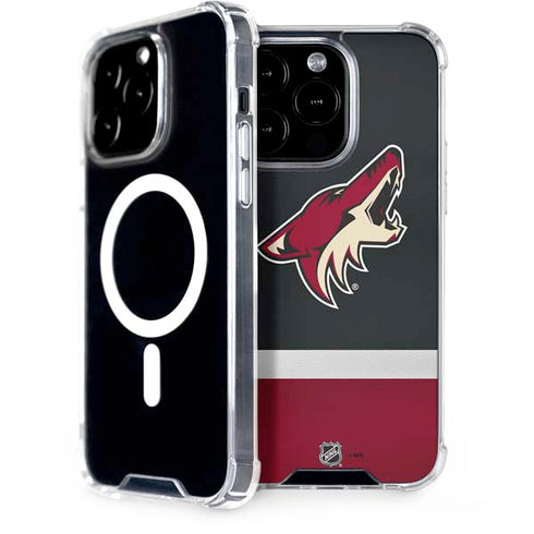 NHL Arizona Coyotes Jersey iPhone 15 Pro MagSafe Case