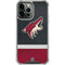 NHL Arizona Coyotes Jersey iPhone 14 Pro Max Clear Case