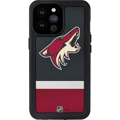NHL Arizona Coyotes Jersey iPhone 14 Pro Max Waterproof Case